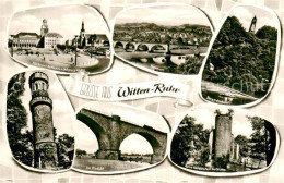 73779534 Witten  Ruhr Markt Rathaus Kirche Bommern Bruecke Bergerdenkmal Helenen - Witten