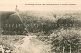 73779528 Neuastenberg Aufstieg Zum Hohen Astenberg Aussichtsturm Neuastenberg - Winterberg