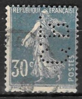 1035	N°	192	Perforé	-	CB 33	-	Cie De BETHUNE - Used Stamps