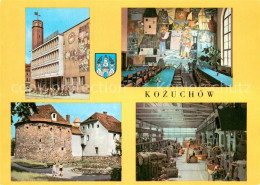 73779491 Kozuchow PL Rathaus Sitzungssaal Mosaik Stadtmauer Rundturm Bastei Polm - Poland