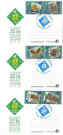 Finland 2016 World Stamp Champoinship Exhibition PHILATAIPEI2016 Fauna Of The Baltic Sea Region On Stamps Peterspost FDC - Philatelic Exhibitions