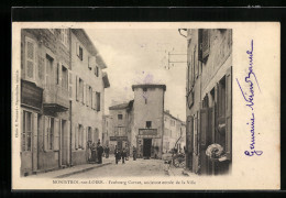 CPA Monistrol-sur-Loire, Faubourg Carnot, Ancienne Entrée De La Ville  - Monistrol Sur Loire