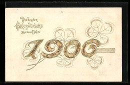 AK Jahreszahl 1906 Mit Tannenzweigen  - Other & Unclassified