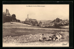 CPA Le Puy, Vue Generale Des Quatre Rochers, L`Arbousset, Espaly, Aiguilhe Et Corneille  - Autres & Non Classés