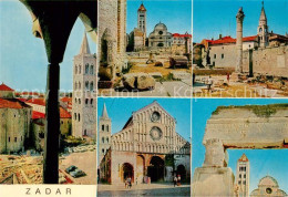 73779197 Zadar Zadra Zara Ortsansichten Kirchen Ruinen Zadar Zadra Zara - Croatie