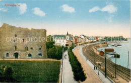 73779182 Ruedesheim Am Rhein Ruine Rheinpromenade  - Ruedesheim A. Rh.