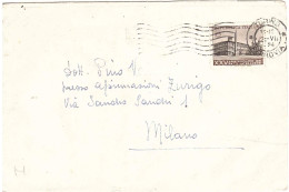 1954 L.25 PATTI LATERANENSI - 1946-60: Poststempel