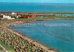 73779162 Buesum Nordseebad Blick Vom Hochhaus Auf Den Strand Buesum Nordseebad - Büsum