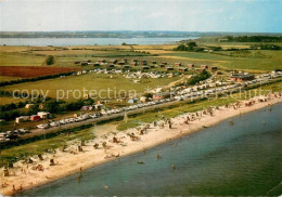 73779138 Gluecksburg Ostseebad Campingplatz Holnis Fliegeraufnahme Gluecksburg O - Sonstige & Ohne Zuordnung