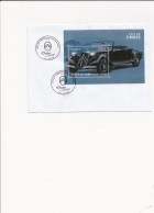 FDC France 2019 Oblitéré Fête Du Timbre Les Voitures De Style Citroën Traction, Emission à Paris - 2010-2019