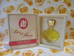 Nina Ricci "Eau De Fleurs" - Miniature Pleine - Frais Du Site Déduits - Miniatures Femmes (avec Boite)