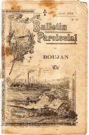 Bulletin  Paroissial De Boujan Sur Libron  De  Avril   1901.n 11 De 16 Pages - Documents Historiques