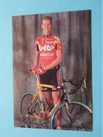 Rik VERBRUGGHE > LOTTO - ADECCO Team ( Zie / Voir SCANS ) Format CP ( Edit.: Print 2001 ) ! - Ciclismo