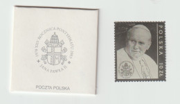 Poland 2003 Pope John Paul II Silver Stamp 10 Zl. MNH/**. Postal Weight Approx 0,04 Gr. Please Read Sales Con - Päpste