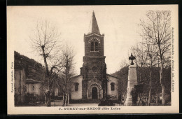 CPA Vorey-sur-Arzon, L`Eglise  - Other & Unclassified