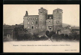 CPA Vergezac, L`ancien Chateau-fort  - Andere & Zonder Classificatie