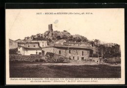 CPA Roche-en-Régnier, Villa Ancienne Tres Curieuse Avec Les Ruines De Son Ancien Chateau-fort  - Andere & Zonder Classificatie