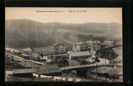 CPA St-Didier-la-Seauve, Quartier De La Gare  - Autres & Non Classés