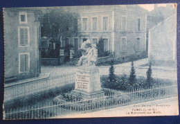 CPA  CARTE POSTALE  MONUMENT AUX MORTS DE FUMEL ( LOT ET GARONNE - 47  ) - Monumentos A Los Caídos