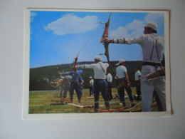 RUSSIA    POSTCARDS   ARCHERY COMPETITIONS  FOR MORE PURCHASES 10% DISCOUNT - Russland