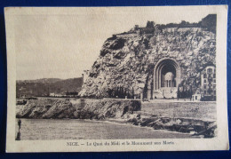 CPA  CARTE POSTALE  MONUMENT AUX MORTS DE NICE  ( ALPES MARITIMES  - 06  ) - Monuments Aux Morts