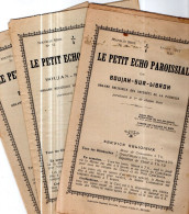 Lot De 3 N:  Petit Echo Paroissial  De Boujan Sur Libron  Janvier 1923....du N:  12  De 16 Pages à.. - Documents Historiques