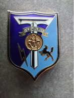 Médaille Militaire Insigne 5° CTD Transmission 1994/100ex - Hueste