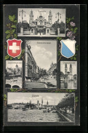 AK Zürich, Bahnhofstrasse, Tonhalle, Landesmuseum  - Other & Unclassified