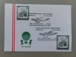 Österreich Pro Juventute - Mit Sonderstempel 15. 9. 1984 Kalsdorf Bei Graz, 70 Jahre Militärluftfahrt Graz  (Nr.1130) - Other & Unclassified