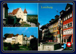 12715802 Lenzburg AG Schloss Brunnen Stadtansicht Lenzburg AG - Other & Unclassified