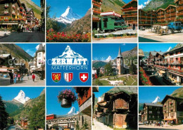 12715778 Zermatt VS Matterhorn Ortsansichten Kirche  Zermatt - Altri & Non Classificati