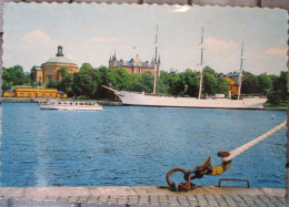 SWEDEN SVERIGE STOCKHOLM S/S CHAPMAN SKEPPSHOLMEN POSTCARD ANSICHTSKARTE CARTE POSTALE POSTKARTE CARTOLINA PHOTO CARD - Suecia