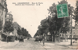 94  CHARENTON  Rue De Paris  Station Des Tramways - Charenton Le Pont