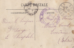 ISERE CP 1915 URIAGE HOPITAL MILITAIRE D'URIAGE  ANNEXE - Oorlog 1914-18