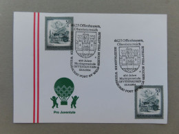 Österreich Pro Juventute - Mit Sonderstempel 22. 9. 1984 Offenhausen, 450 Jahre Markgemeinde Offenhausen (Nr.1132) - Other & Unclassified