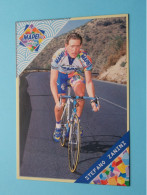 STEFANO ZANINI > MAPEI Quick Step CYCLING Team ( Zie / Voir SCANS ) Format CP ( Edit.: Sponsor 1999 ) ! - Ciclismo