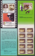 Inde India 2008 Mint Stamp Booklet Satyajit Ray, Uttam Kumar, Cinema, Film, Art, Oscar, Movie, Theatre, Drama, Blindness - Sonstige & Ohne Zuordnung