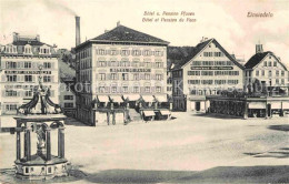 12711914 Einsiedeln SZ Hotel Und Pension Pfauen Einsiedeln SZ - Autres & Non Classés