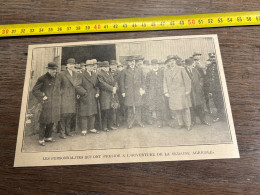 1930 GHI16 LES PERSONNALITÉS QUI ONT PRESIDE A L'OUVERTURE DE LA SEMAINE AGRICOLE - Collections