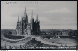 BRUSSEL Heilig Hart Basiliek Panorama BRUXELLES Basilique Du Sacré-cœur Koekelberg BRUSSELS Basilica [5 CARDS] - Koekelberg