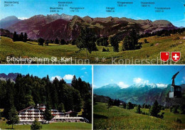 12707703 Illgau Erholungsheim St Karl Bergbahn Alpenpanorama Illgau - Other & Unclassified