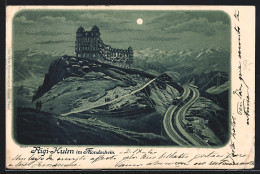 Lithographie Rigi-Kulm, Gasthaus  - Autres & Non Classés