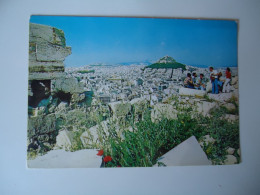 GREECE  POSTCARDS  ATHENS  PERTIAL VIEW      FOR MORE PURCHASES 10% DISCOUNT - Grecia