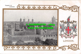 R535079 Tower Of London. London. Ja Ja. Heraldic Series - Otros & Sin Clasificación