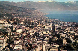 12705850 Lausanne Ouchy Vue Generale De La Ville Lac Leman Et Les Alpes Genferse - Other & Unclassified