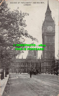 R536066 London. Houses Of Parliament And Big Ben. Auto Photo Series. 1909 - Otros & Sin Clasificación