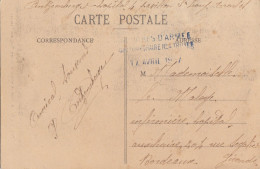 AUBE CP 1917 TROYES HOPITAL N°4 DE TROYES - WW I