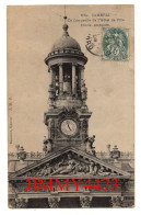 CPA - CAMBRAI En 1908 - Le Campanile De L'Hôtel De Ville - Hiolle Statuaire - N°834 - Edit. Dancourt  J. D. V. - Cambrai