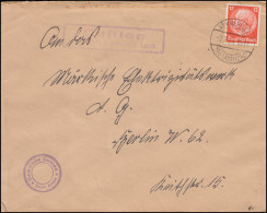 Landpost Guhlen Kreis Sorau Niederlausitz Land Auf Brief SOMMERFELD 2.7.33 - Cartas & Documentos