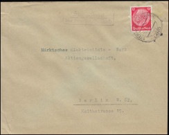 Landpost Spiegelberg über Sternberg Neumark Auf Brief STERNBERG LAND 3.1.38 - Brieven En Documenten